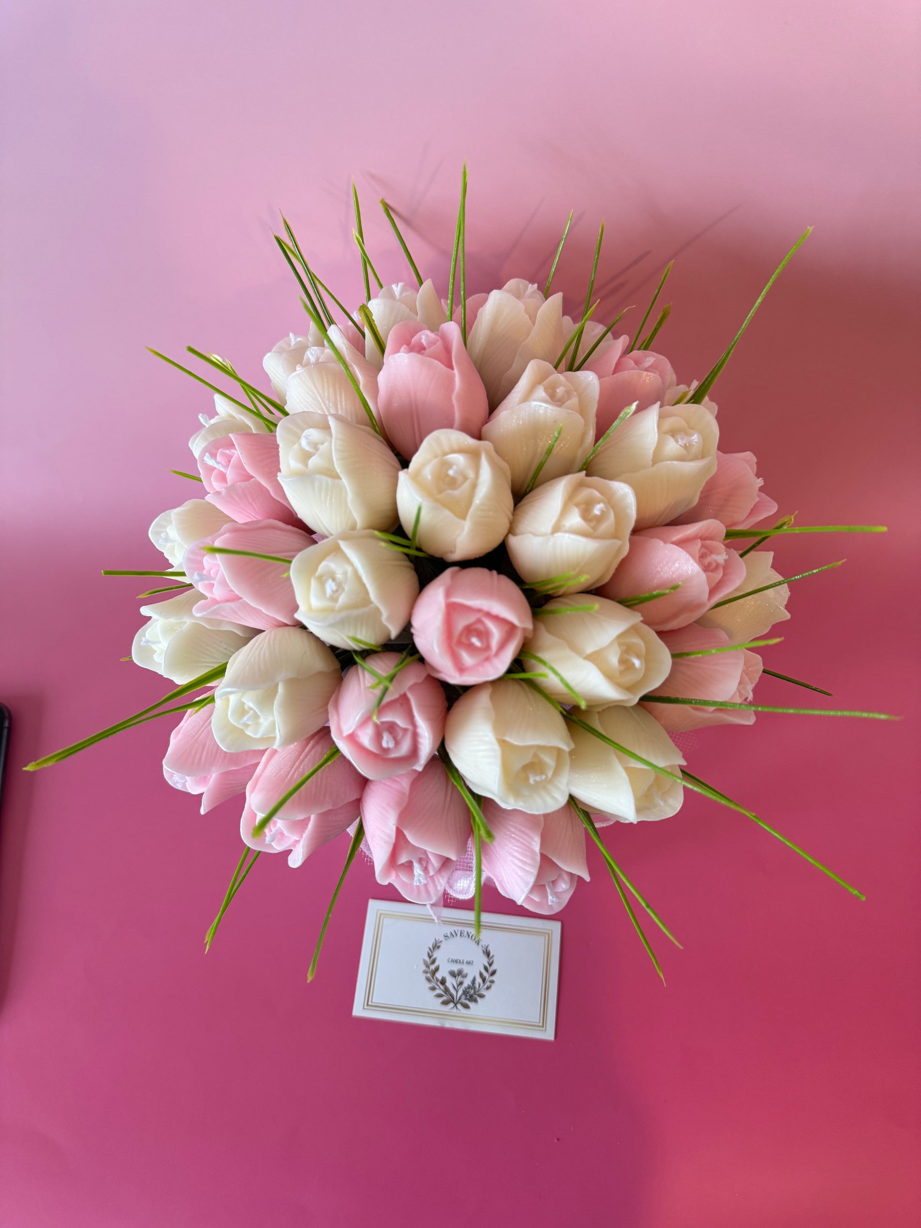 Tulpenstrauß Deluxe – 31 Kerzentulpen