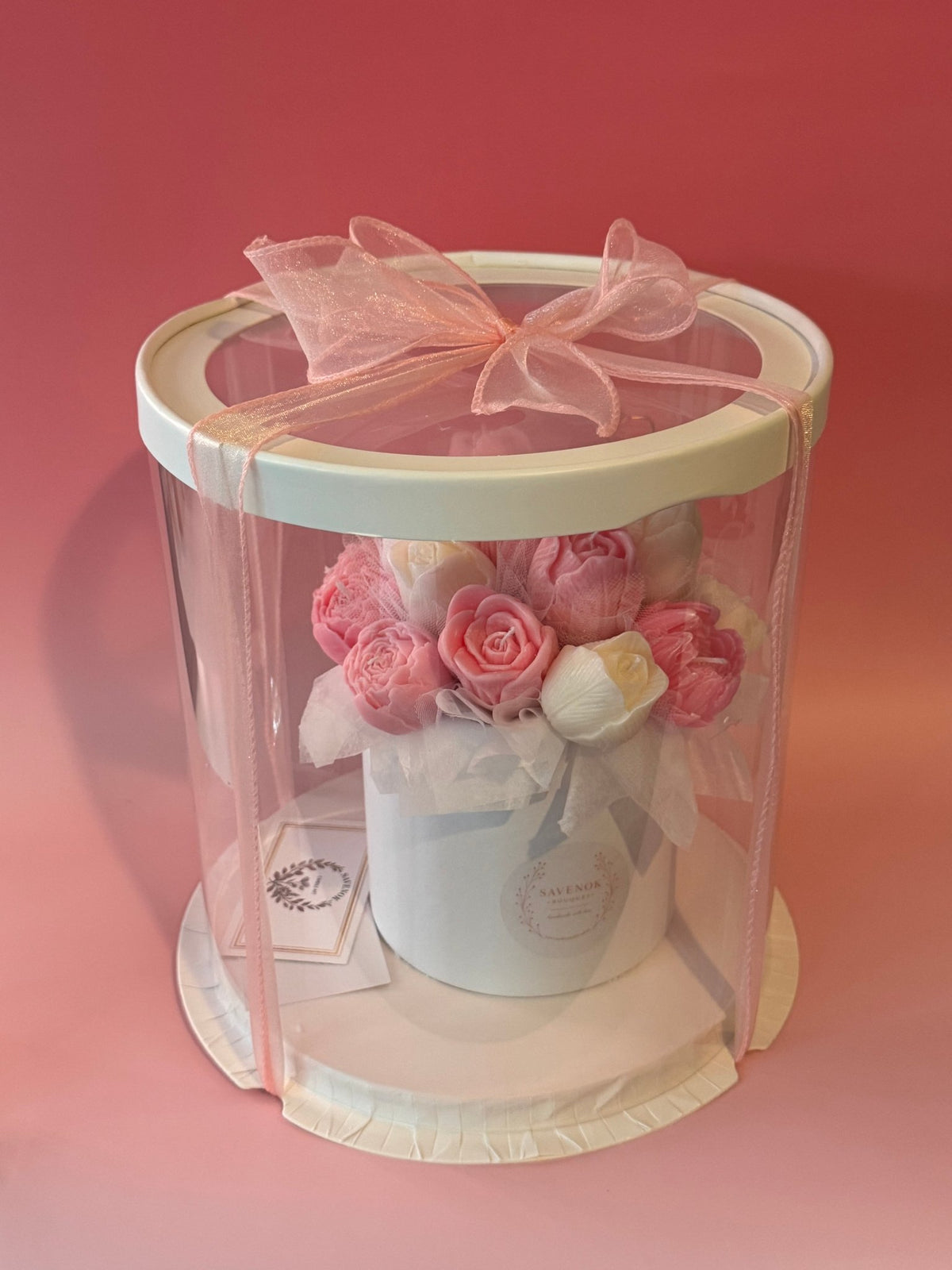 Kerzenstrauß „Blush Garden“ – von SAVENOK Candle Art - SAVENOK candle art