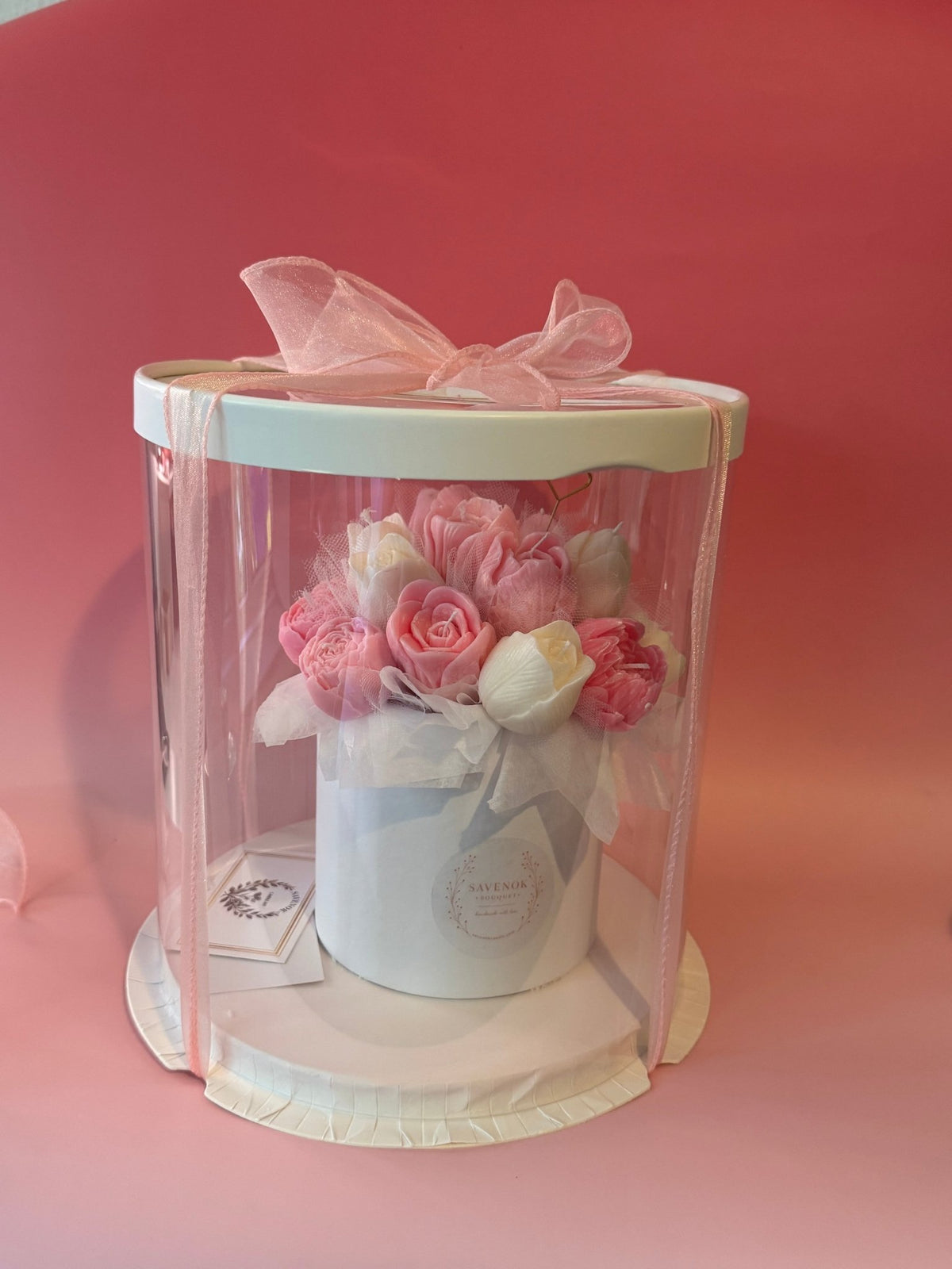 Kerzenstrauß „Blush Garden“ – von SAVENOK Candle Art - SAVENOK candle art